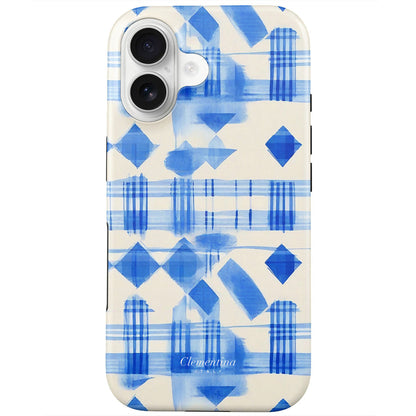 Distressed Gingham Tough Case