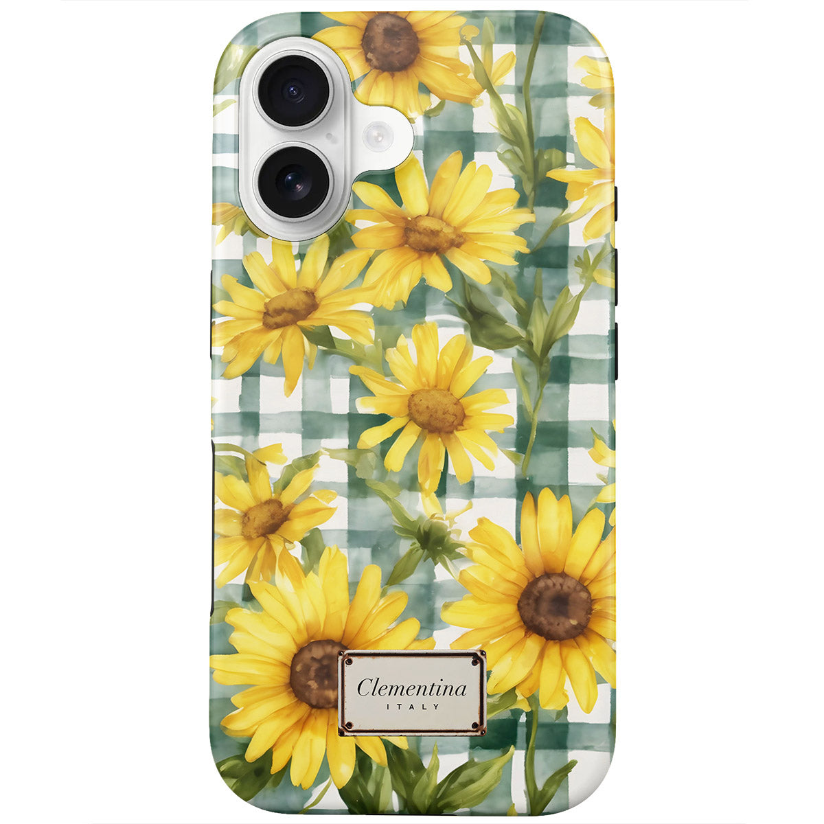 Gingham and Flowers Tough MagSafe Case