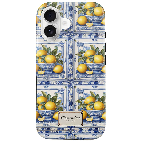 Lemon Majolica Tough Case