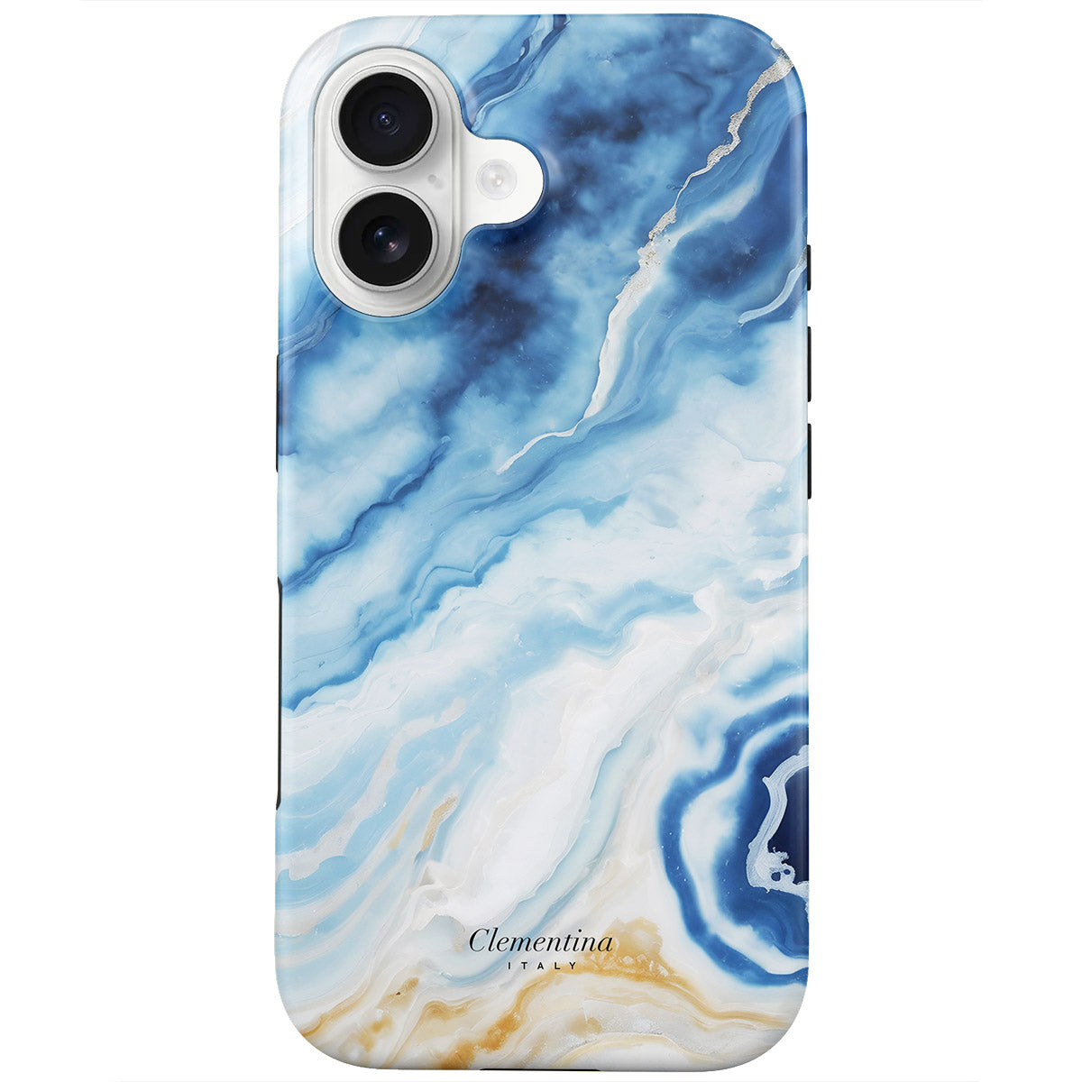 Marble Azzurro Snap Case