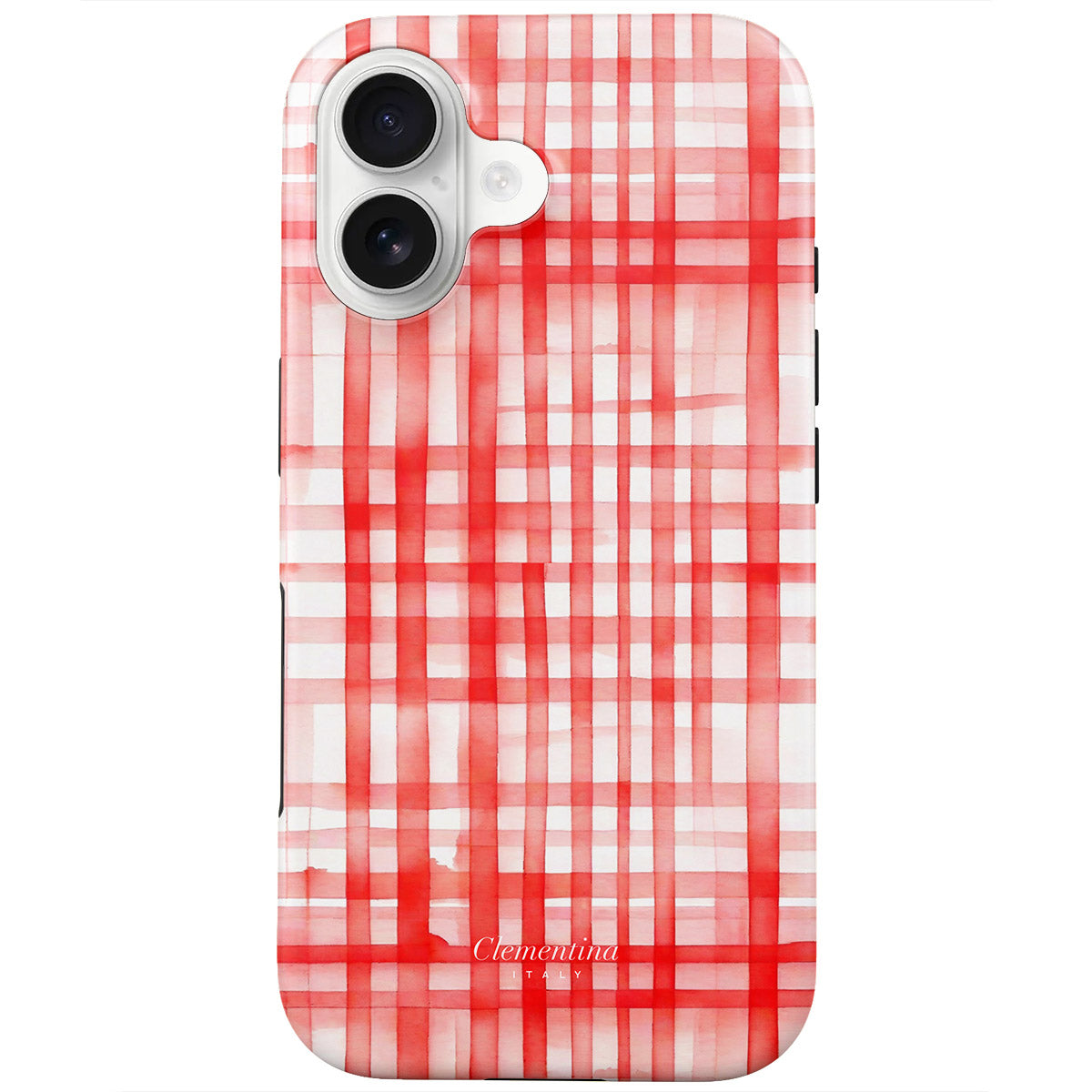 Red Gingham Tough Case