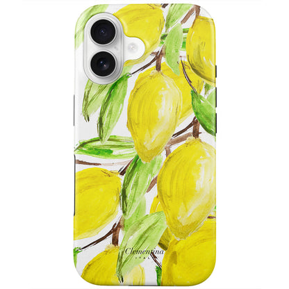 Sicilian Lemons Snap Case