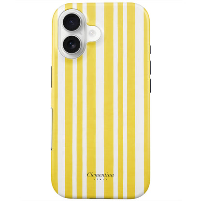 Yellow Stripes Snap Case