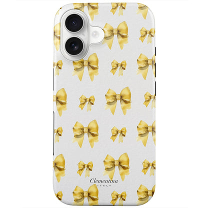 Yellow Bows Snap Case