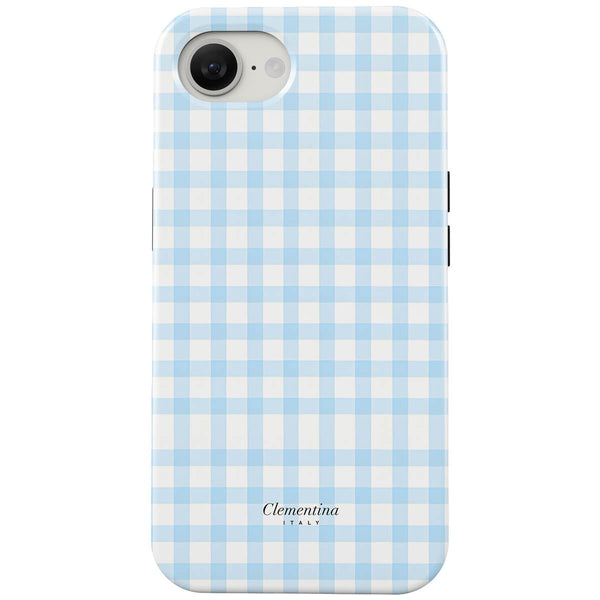 Baby Blue Gingham Tough Case