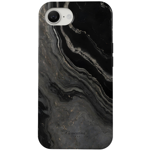 Black Marble Tough Case