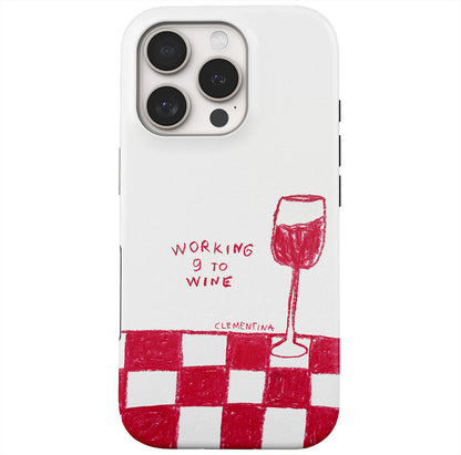 9 to Wine Tough MagSafe Case