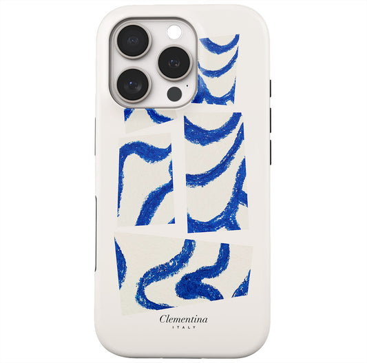 Abstract Wave Snap Case