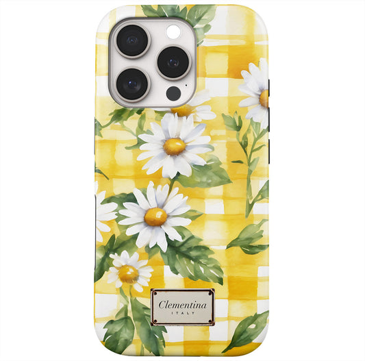 Gingham and Daisy Tough Case