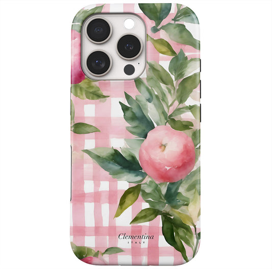 Gingham and Florals Tough Case