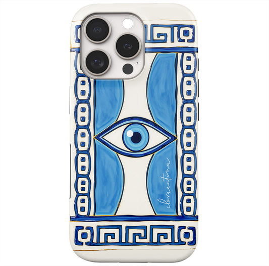 Greek Eye Snap Case