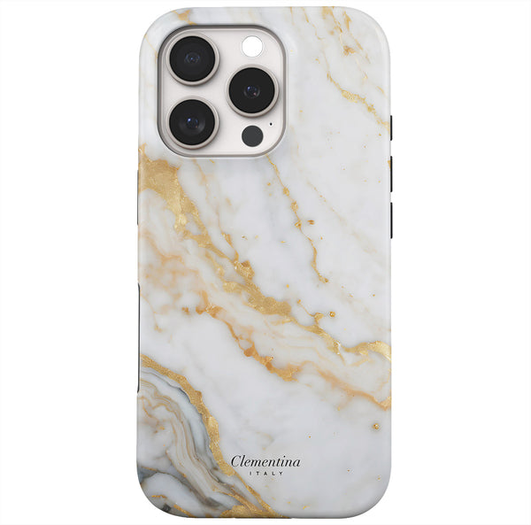 Neutral Marble Snap Case