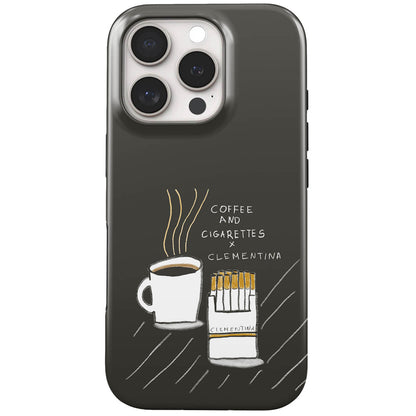 Coffee and Cigarettes Dark Tough Case