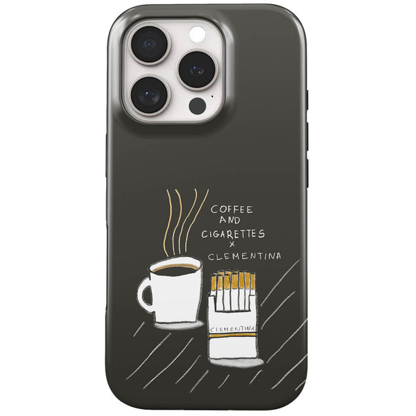 Coffee and Cigarettes Dark Tough Case
