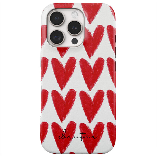 Hearts Snap Case