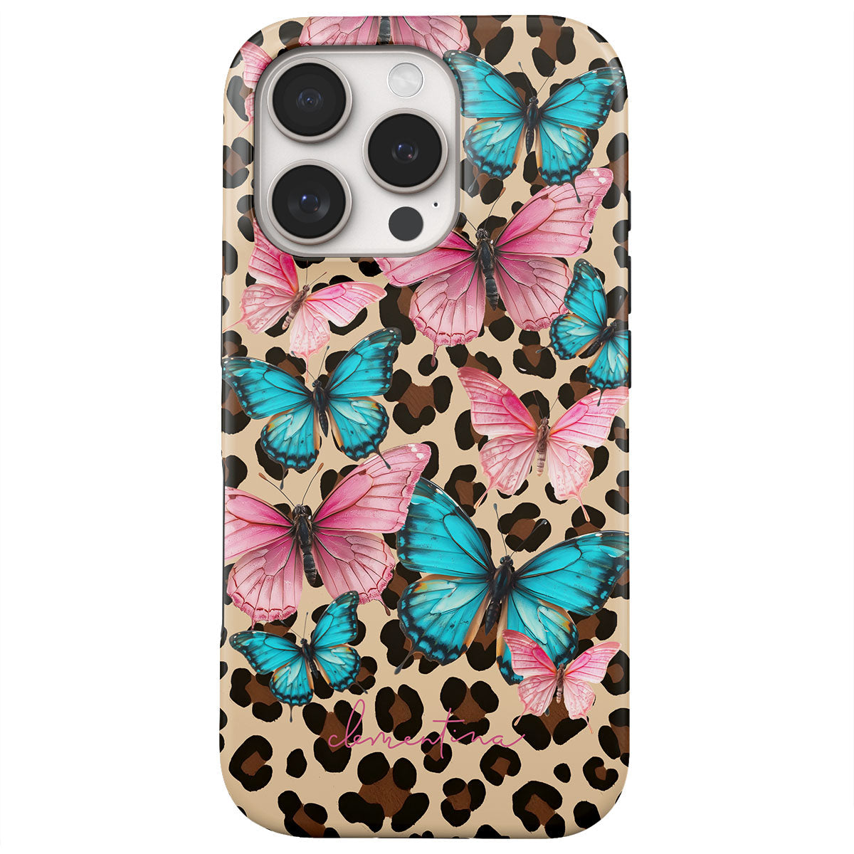 Leopard & Butterflies Tough Case