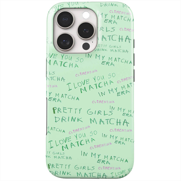 Matcha Philosophy Tough Case