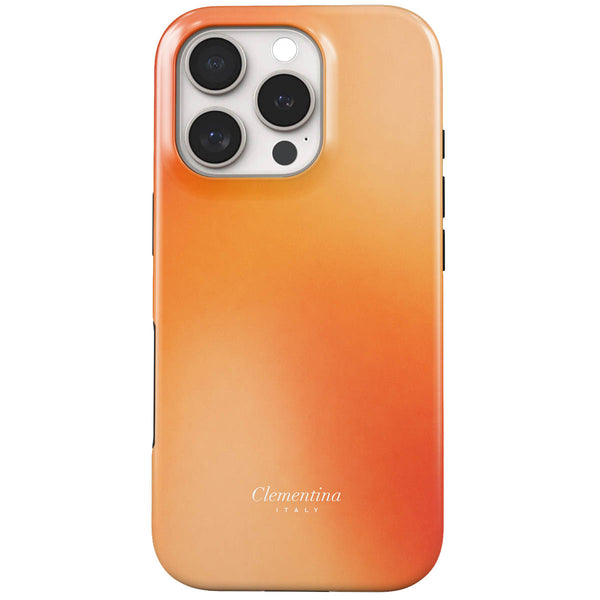 Orange Aura Tough MagSafe Case