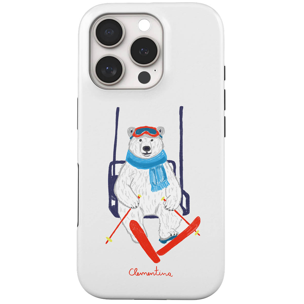 Ski Bear Tough Case