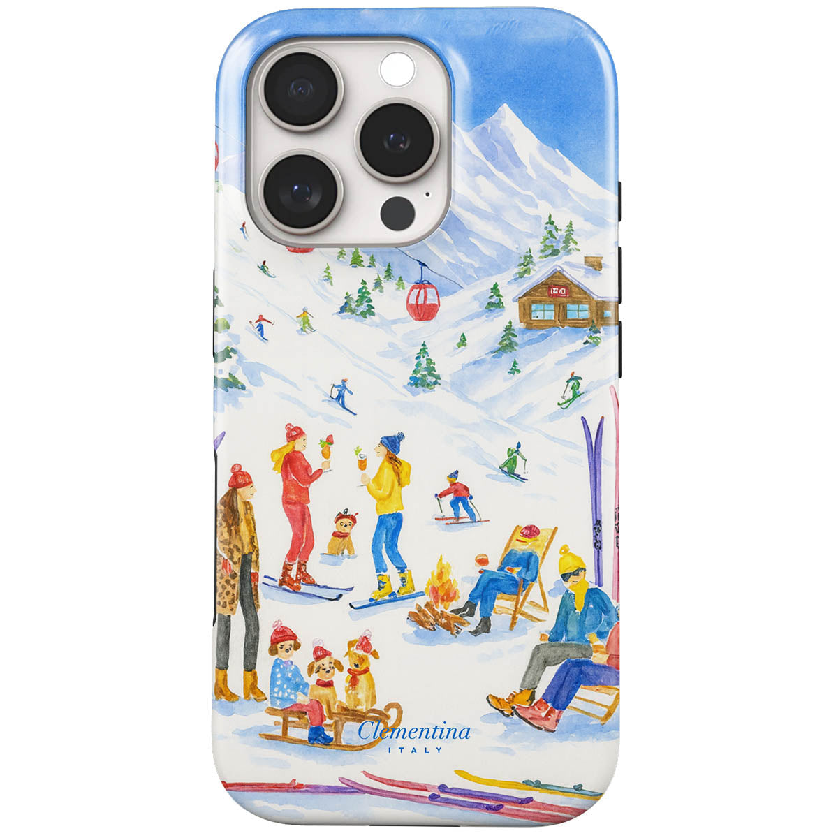 Ski Village Tough Case