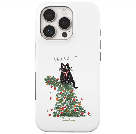 Cat Christmas Snap Case