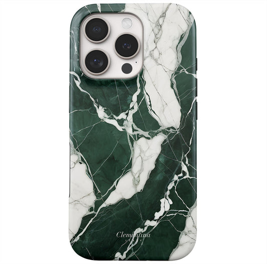 Green Marble Tough MagSafe Case