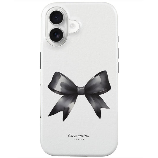 Black Bow Snap Case