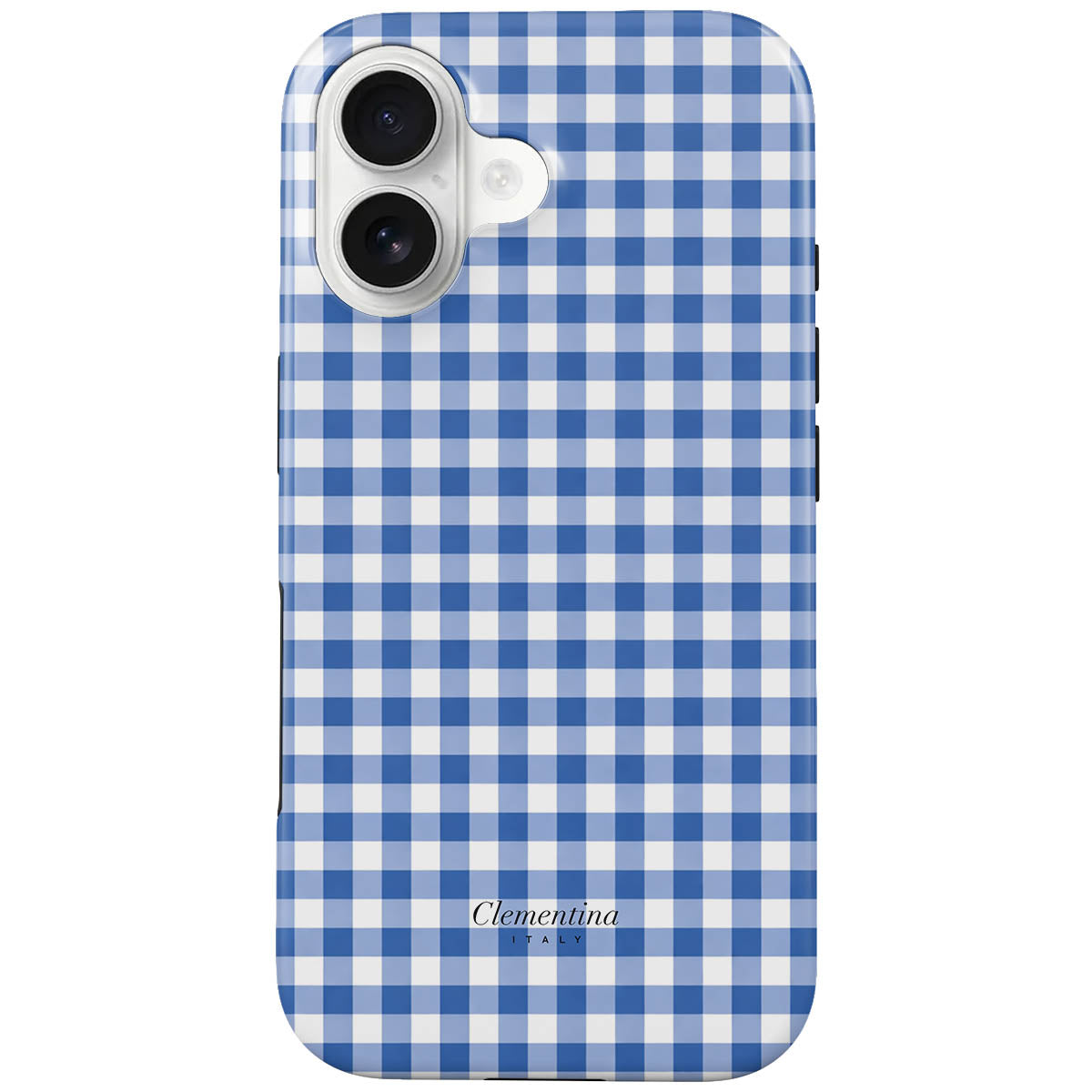 Blue Gingham Tough MagSafe Case
