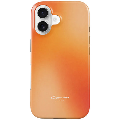 Orange Aura Tough MagSafe Case
