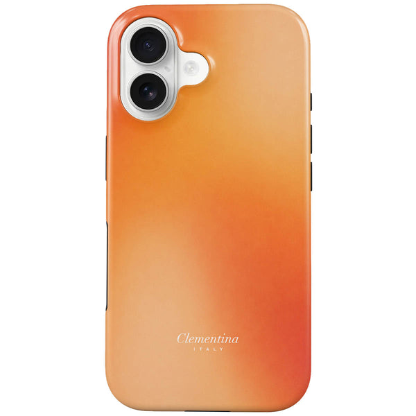 Orange Aura Tough MagSafe Case