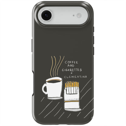 Coffee and Cigarettes Dark Tough MagSafe Case