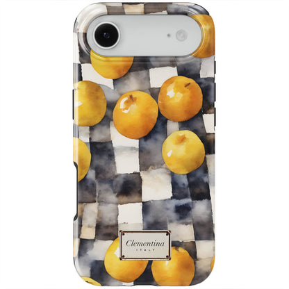 Gingham & Citrus Tough MagSafe Case