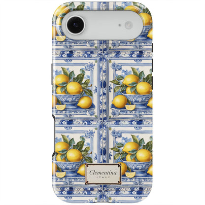 Lemon Majolica Tough MagSafe Case