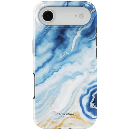 Marble Azzurro Tough MagSafe Case