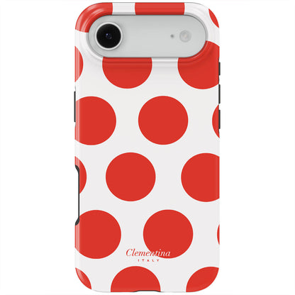 Red Polka Dots Tough Case