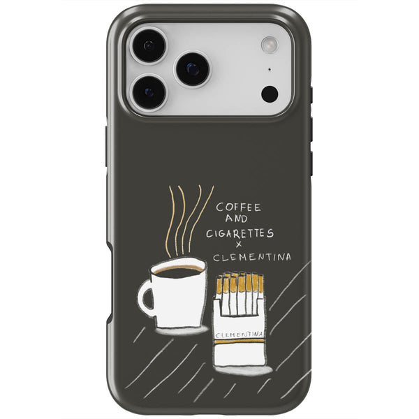 Coffee and Cigarettes Dark Tough Case