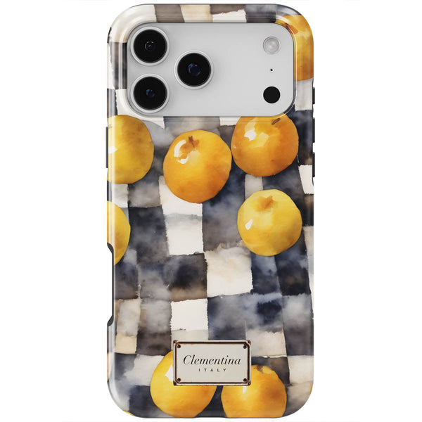 Gingham & Citrus Tough MagSafe Case