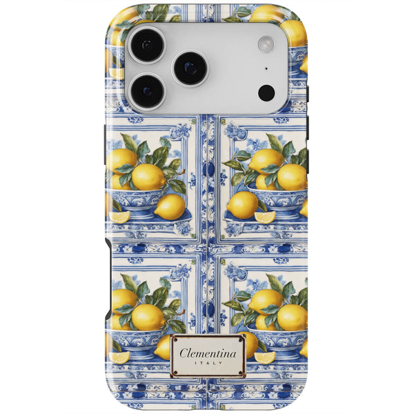 Lemon Majolica Tough MagSafe Case