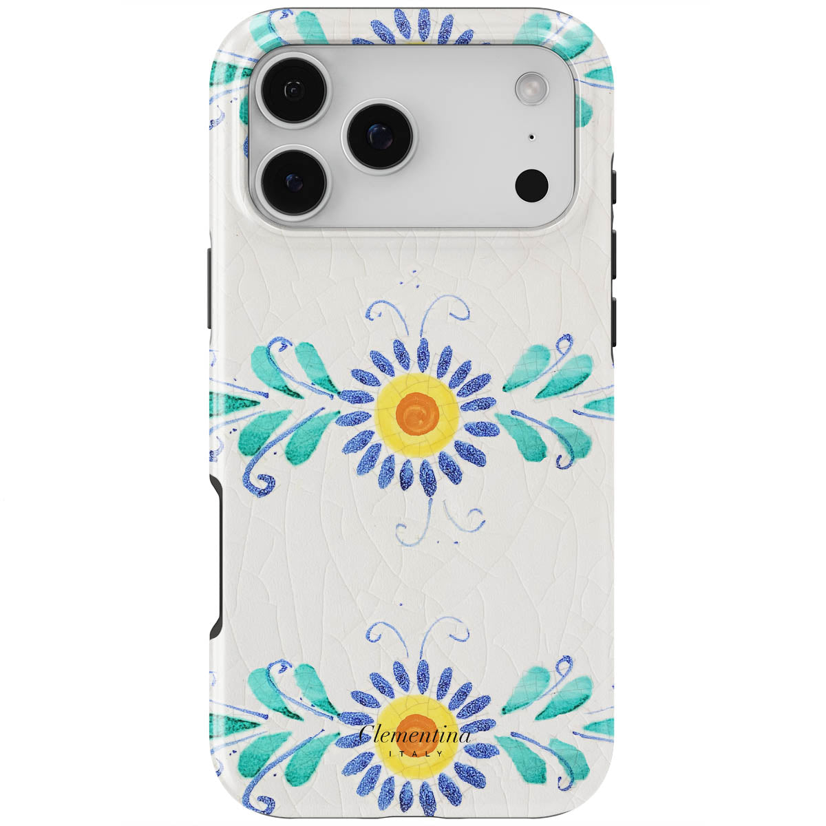 Majolica Flower Tough MagSafe Case