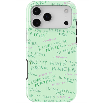 Matcha Philosophy Tough Case