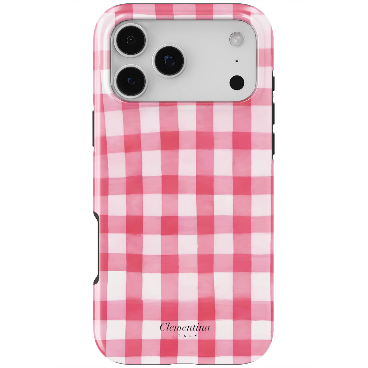 Pink Gingham Tough Case