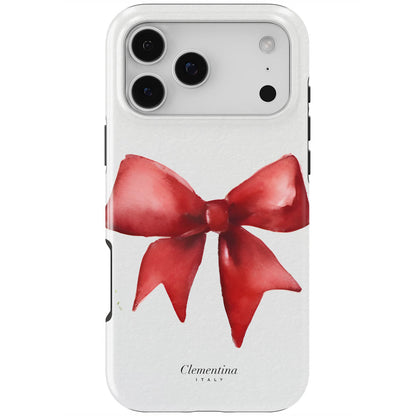 Red Bow Tough MagSafe Case