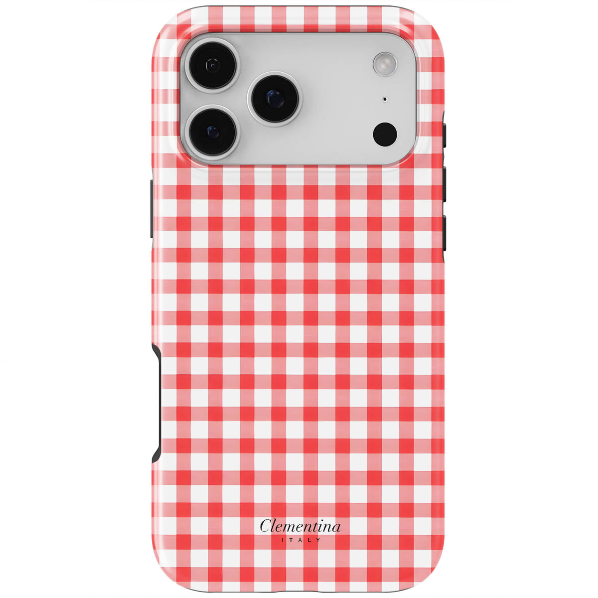 Red Gingham Tough MagSafe Case