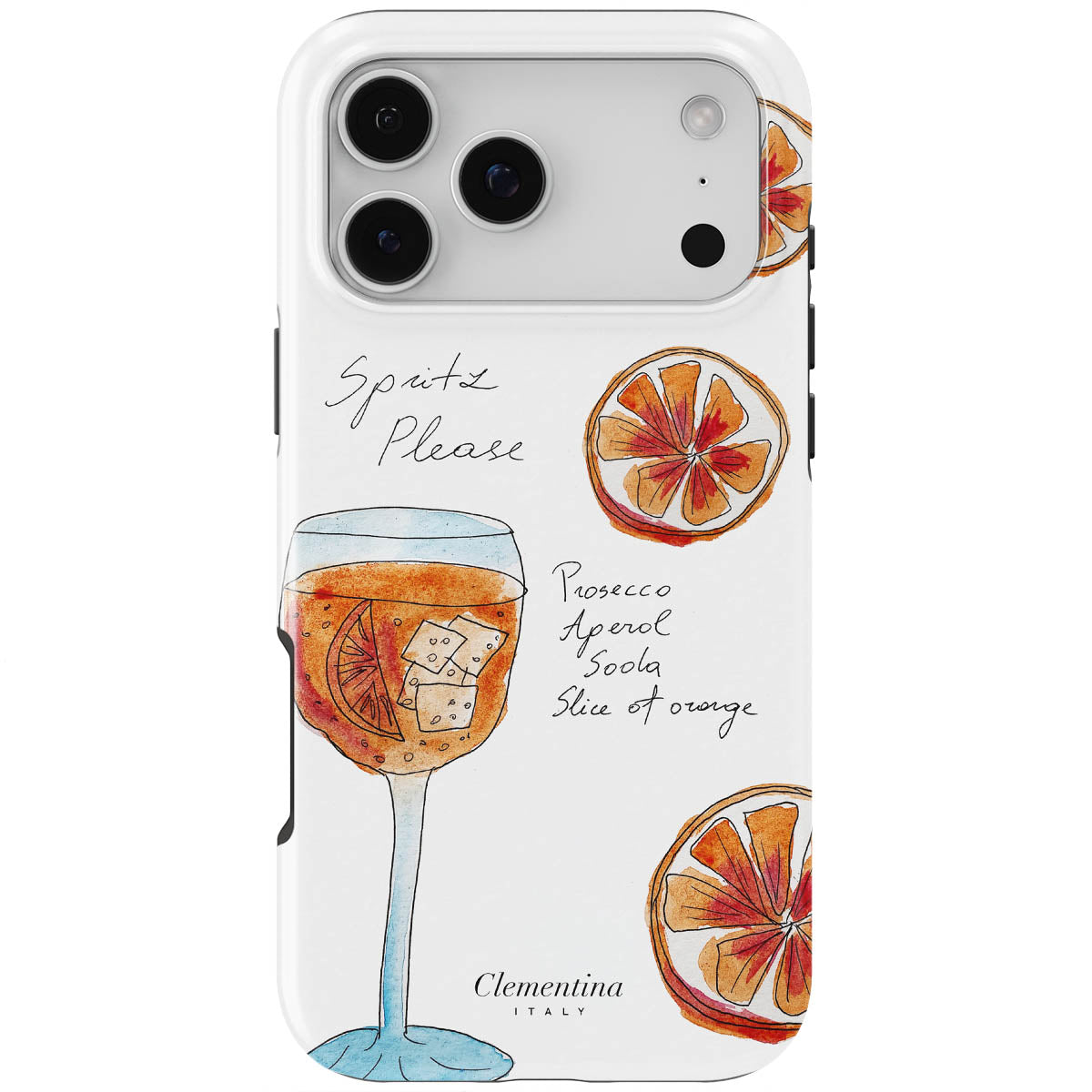 Spritz Please Tough Case – Clementina Italy