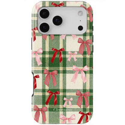 Tartan and Bows Tough MagSafe Case