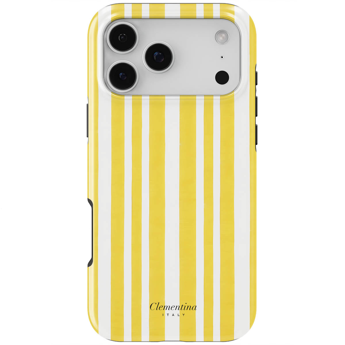 Yellow Stripes Tough MagSafe Case