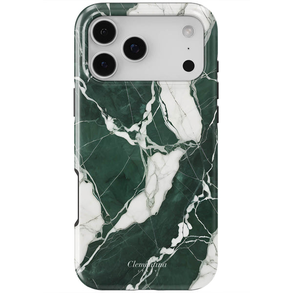 Green Marble Tough MagSafe Case