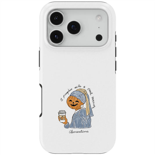 A Pumpkin with a Pearl Earring Tough Case