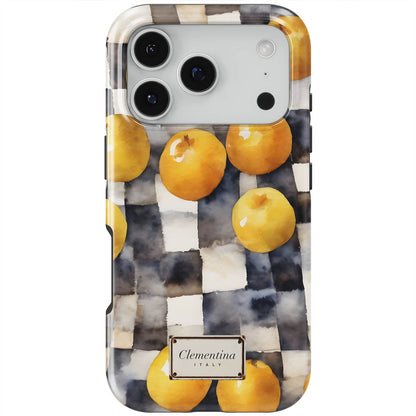 Gingham & Citrus Tough MagSafe Case