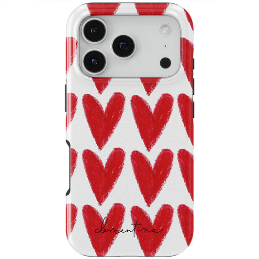 Hearts Tough Case